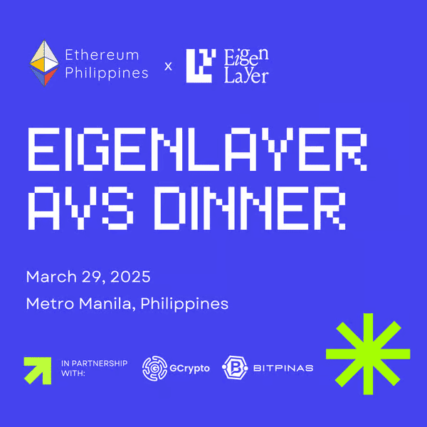 Eigenlayer AVS Dinner: On Programmable Trust