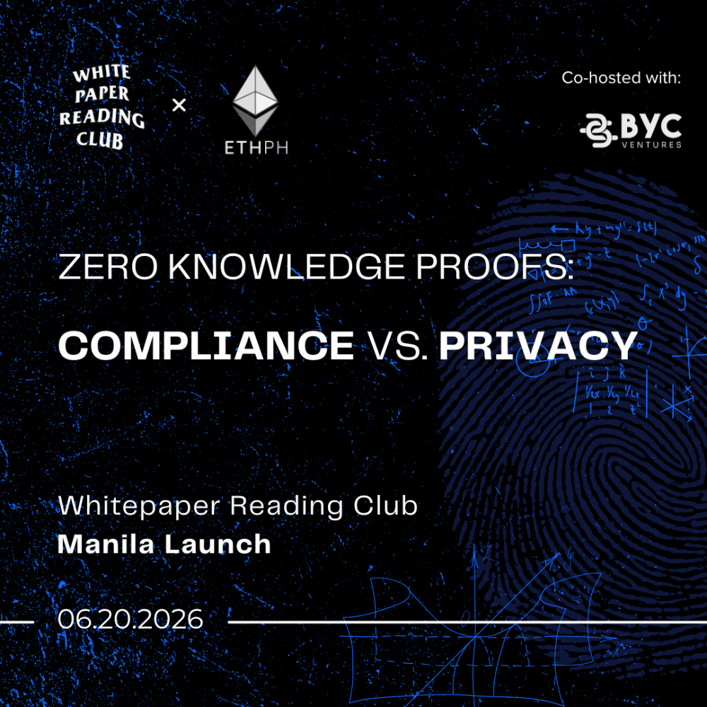 Whitepaper Reading Club Manila: Privacy vs Compliance